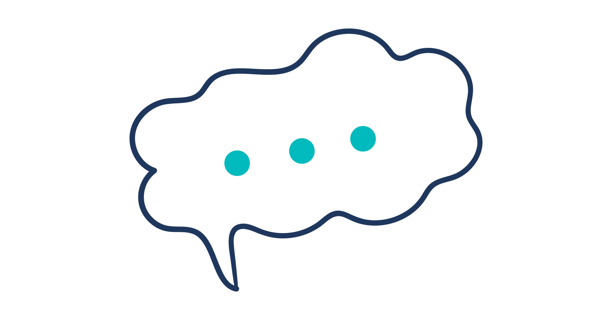 Illustration of speech bubble