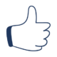 Illustration of a hand with a thumbs up