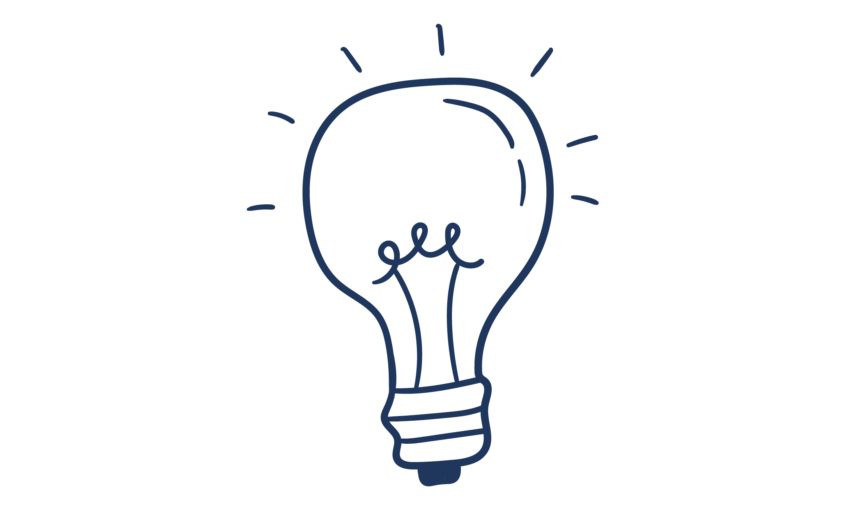 Illustration of lightbulb
